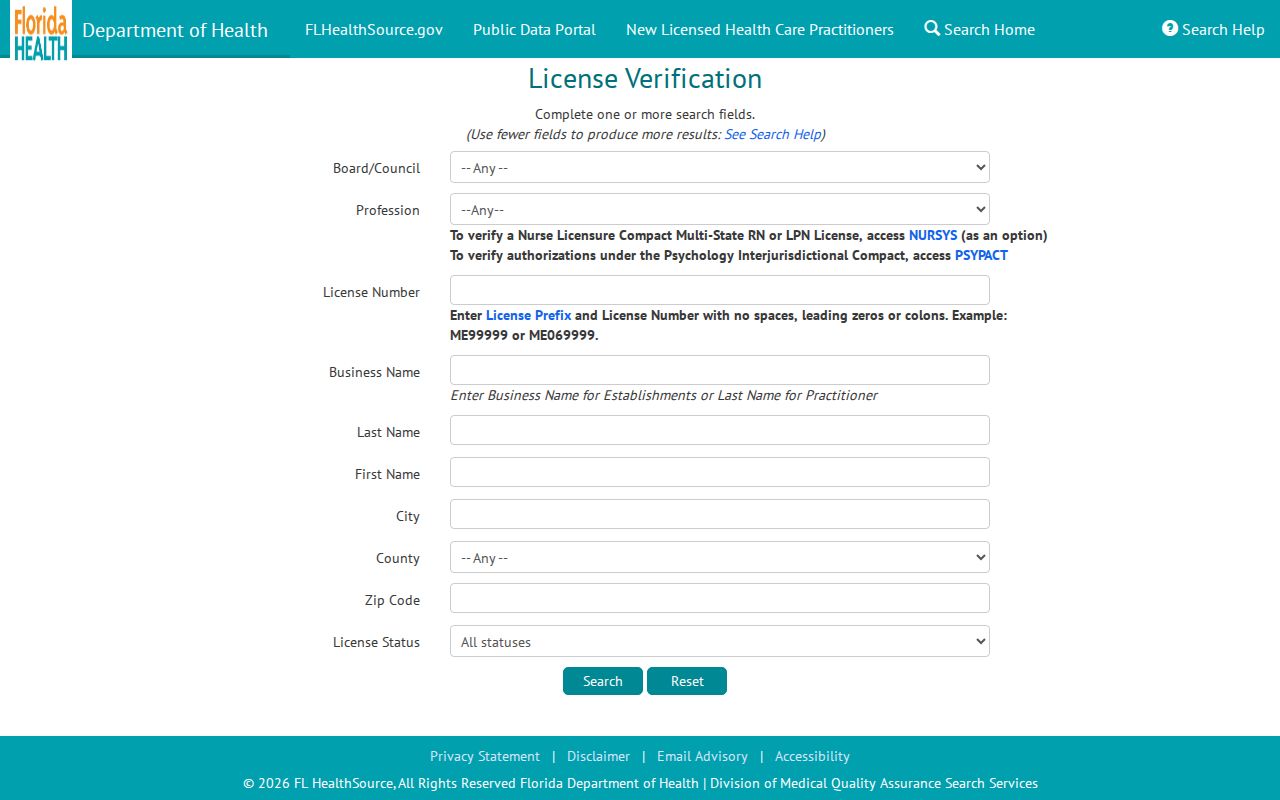 Boynton Beach ZIP code directory Florida healthcare provider search